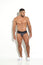 BAND JOCKSTRAP MEN'S SUSPENSOR BAND ANIMAL PRINT GREY COTTON BLOCKS