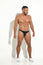 BIKINI POWER CUP CLASSIC MEN'S BRIEFS BIKINI POWERCUP CUP MICROFIBER BLACK BLOKES