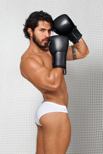 Calzoncillo Brief Anatómico - BRIEF ANATÓMICO CALZONCILLO HOMBRE LYCRA ALGODON BLANCO BLOKES - WEAREBLOKES - WEAREBLOKES.CO