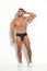 LUXURY CLASSIC JOCKSTRAP SUSPENSORIO CLÁSICO HOMBRE NEGRO MICROFIBRA BLOKES