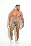 Bañador Power Cup Bikini - BIKINI POWER CUP BAÑADOR HOMBRE LYCRA AZUL PETRÓLEO BLOKES - WEAREBLOKES - WEAREBLOKES.CO