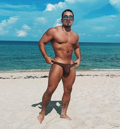 Bañador Power Cup Bikini - BIKINI POWER CUP BAÑADOR HOMBRE LYCRA NEGRO BLOKES - WEAREBLOKES - WEAREBLOKES.CO