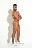 Tanga Hilo Classic - CLASSIC THONG TANGA CLÁSICA BRASILERA HILO HOMBRE MICROFIBRA ROJA BLOKES - WEAREBLOKES - WEAREBLOKES.CO