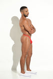 Tanga Hilo Classic - CLASSIC THONG TANGA CLÁSICA BRASILERA HILO HOMBRE MICROFIBRA ROJA BLOKES - WEAREBLOKES - WEAREBLOKES.CO