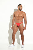 Tanga Hilo Classic - CLASSIC THONG TANGA CLÁSICA BRASILERA HILO HOMBRE MICROFIBRA ROJA BLOKES - WEAREBLOKES - WEAREBLOKES.CO