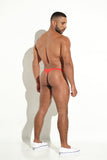 Tanga Hilo Classic - CLASSIC THONG TANGA CLÁSICA BRASILERA HILO HOMBRE MICROFIBRA ROJA BLOKES - WEAREBLOKES - WEAREBLOKES.CO