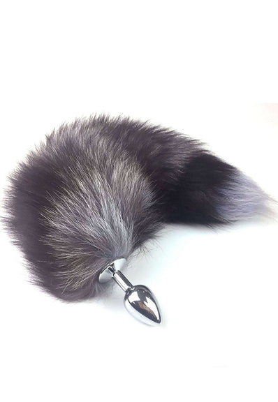 Plug Anal - PLUG ANAL COLA DE ZORRO Y ACERO GRIS O CAFÉ BLOKES - WEAREBLOKES - WEAREBLOKES.CO