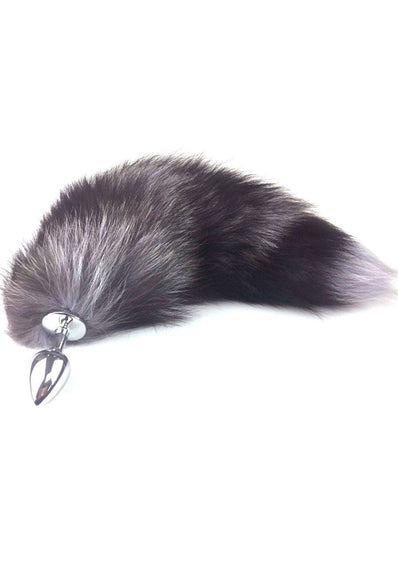 Plug Anal - PLUG ANAL COLA DE ZORRO Y ACERO GRIS O CAFÉ BLOKES - WEAREBLOKES - WEAREBLOKES.CO