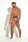 Tanga Hilo Y - BACK - Y BACK THONG TANGA HILO HOMBRE EN Y ANIMAL PRINT GRIS BLOKES - WEAREBLOKES - WEAREBLOKES.CO